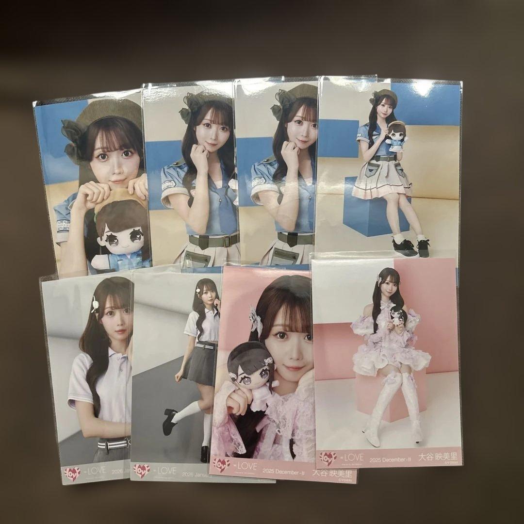 イコラブ大谷映美里 モーリーファンタジーコラボ④ 生写真コンプ