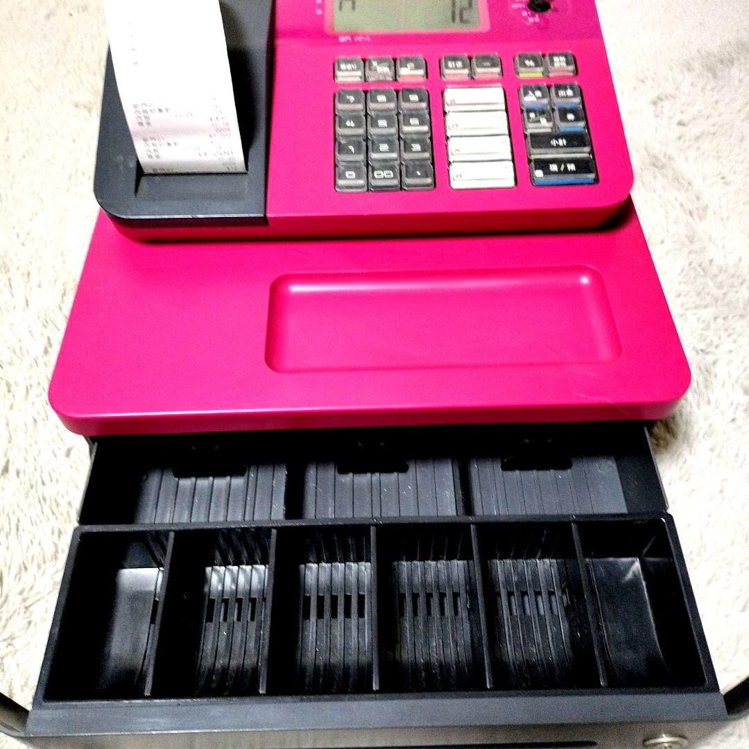 レジスタ CASIO ピンク色 NL-100