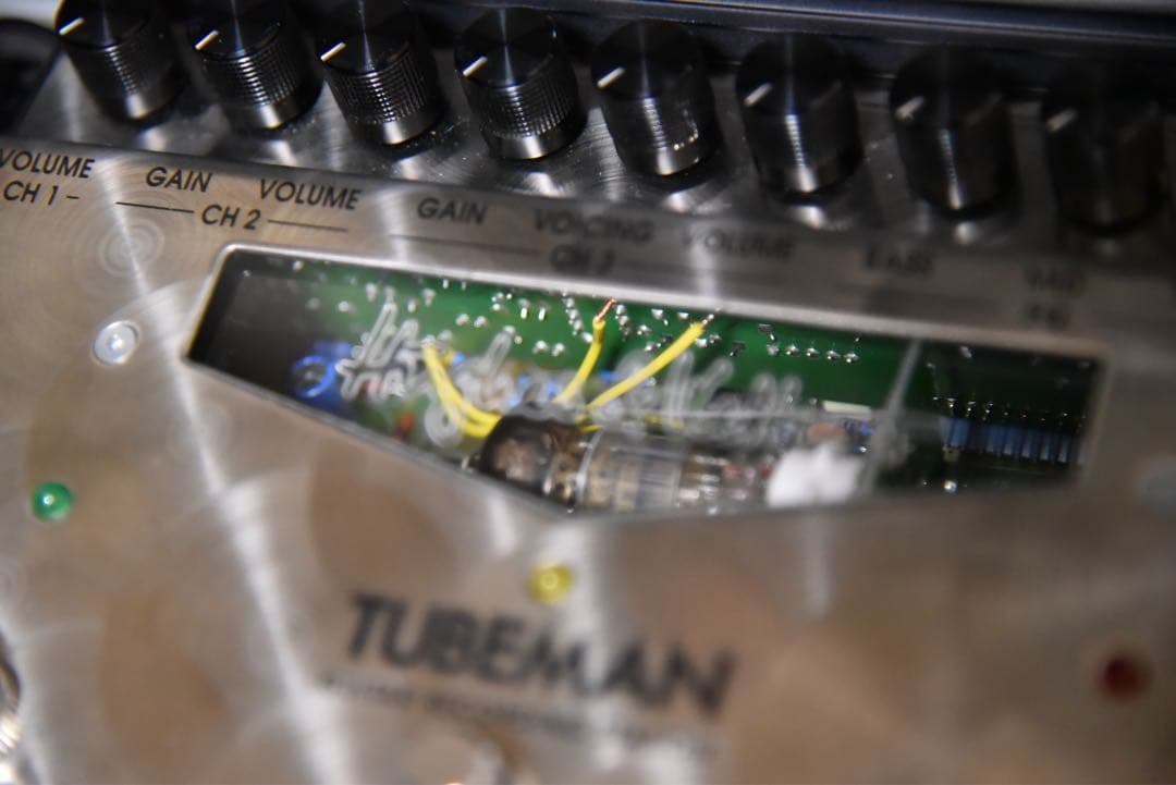 Hughes & Kettner TUBEMAN2 真空管交換/バイパスMod品