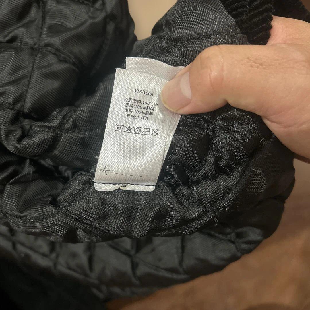 STUSSY WORKGEAR コーデュロイジャケット 黒 厚手