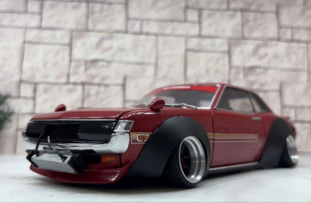 1/18ミニカー　オートアート　ダルマ　セリカ　ワークス　ワタナベ深リムカスタム