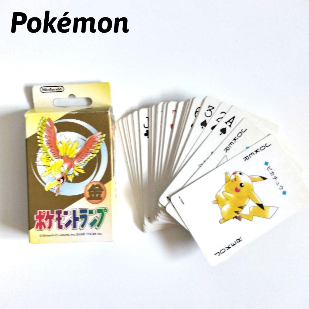 希少】Pokémon ポケモン トランプ 金 trump gold 任天堂