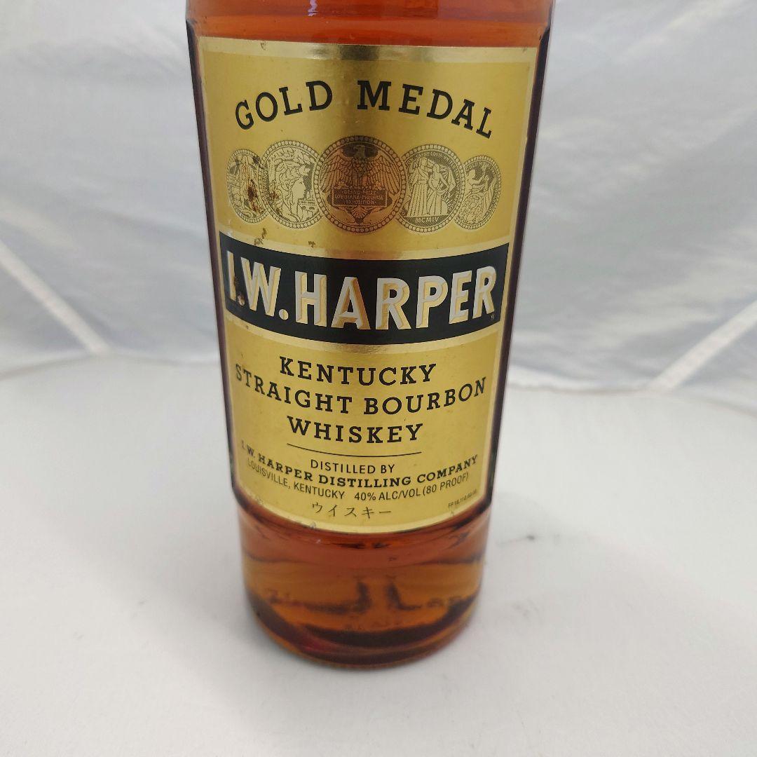 IWハーパー ゴールドメダル ウイスキー 旧ボトル 700ml 40％ 古酒 iw