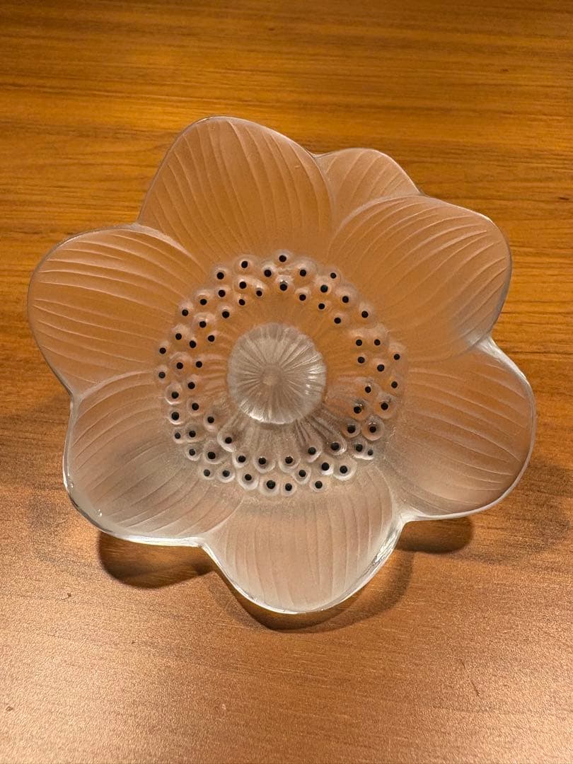 LALIQUE ラリック/ アネモネの花/ ペーパーウェイト /インテリア小物 s-l400.jpg