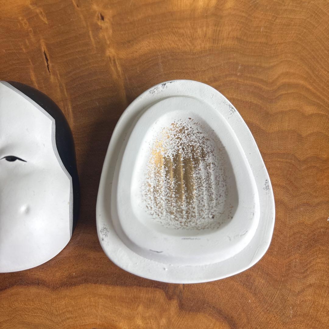 お福香合 平安 錦染造 茶道具 共箱 - メルカリ