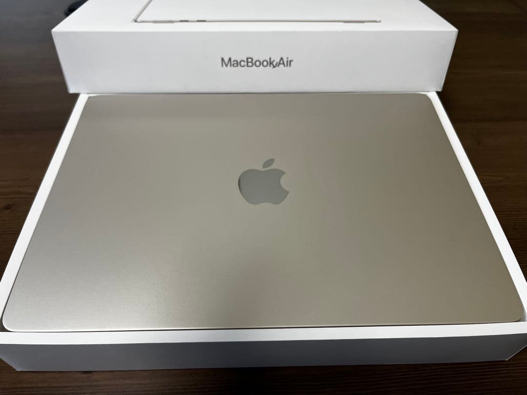 極美品早い者勝ち❗️MacBook air M3 メーカー保証1年有り❗️