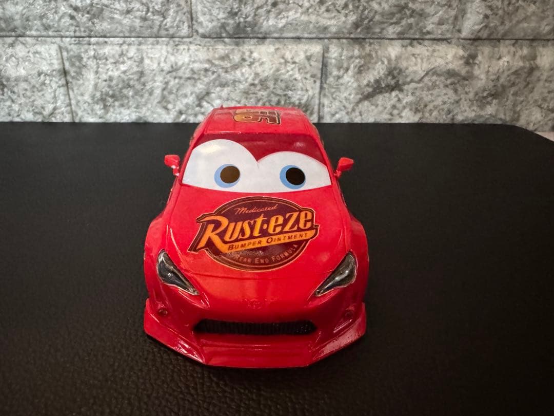 ミニッツ　ライトニング・マックィーン風　ボディ　2台セット　 自作品