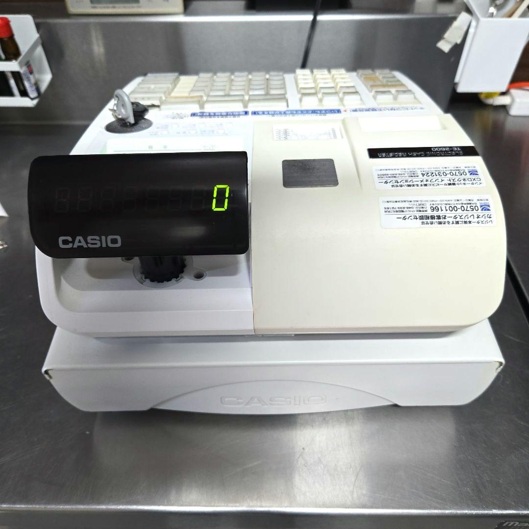 RAC-13スタンプ付き✦美品CASIO 電子レジスター TE-2600の通販はau PAY