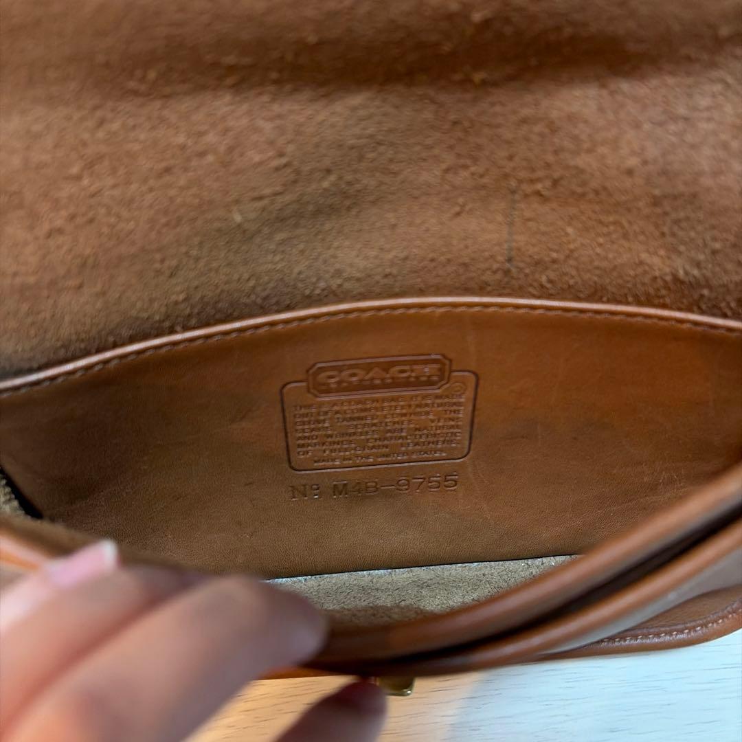 バッグ Y002 old coach shoulder bag 9755 y2k 393
