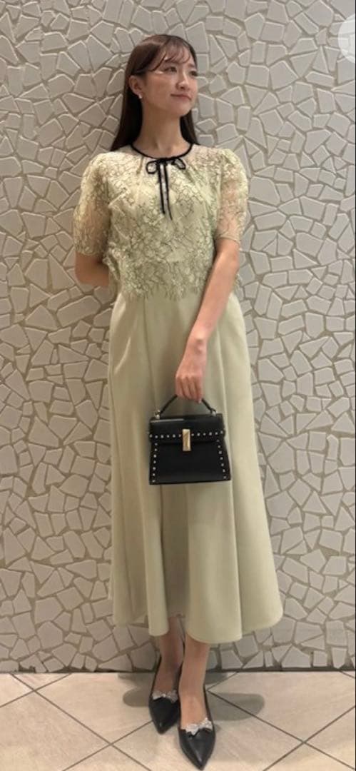 【セルフォード】レースブラウスセットマーメイドドレス(サイズ36) セルフォード】レースブラウスセットマーメイドドレス(サイズ36)