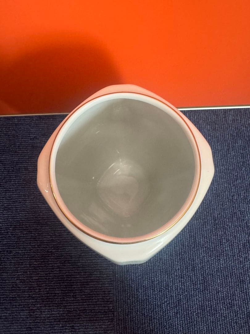 1943 深川製磁 岩梅 花瓶 金彩 未使用 1943 深川製磁 岩梅