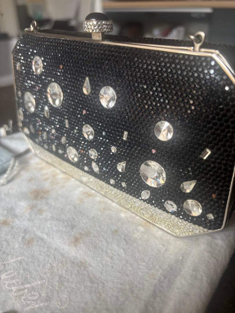 Judith Leiber ブラック パーティーバッグ