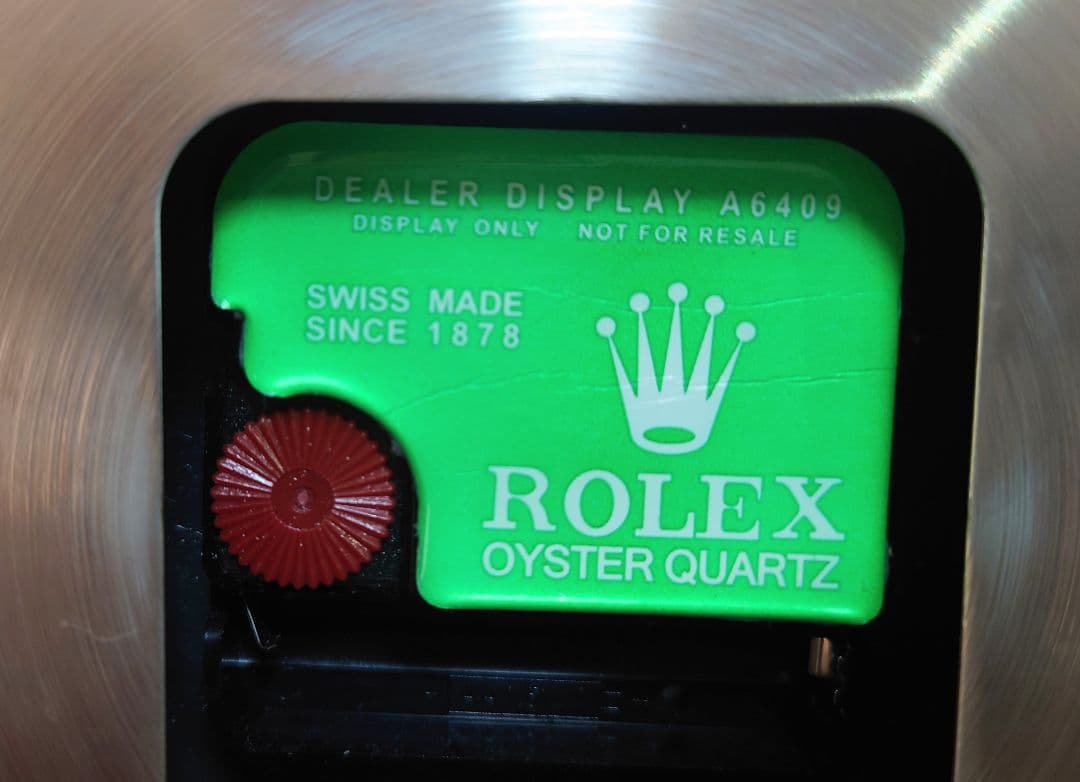 ロレックス デイトジャスト壁掛け時計