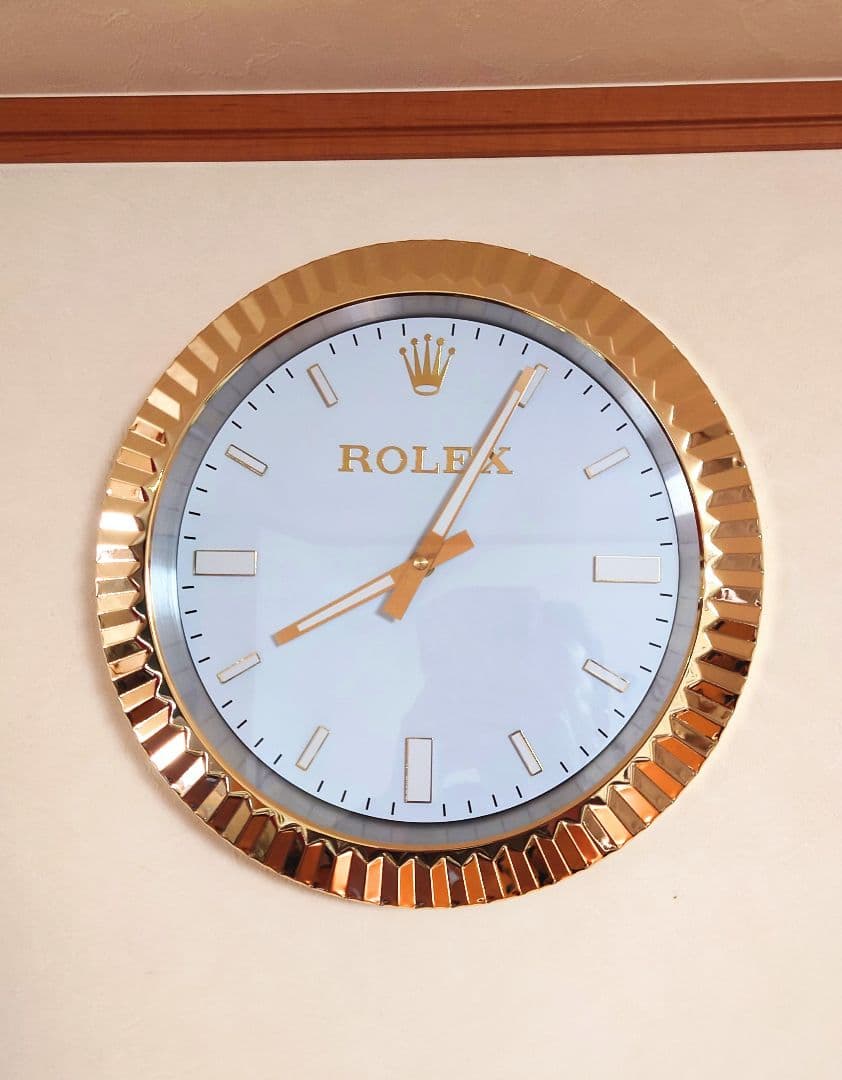 ロレックス デイトジャスト壁掛け時計