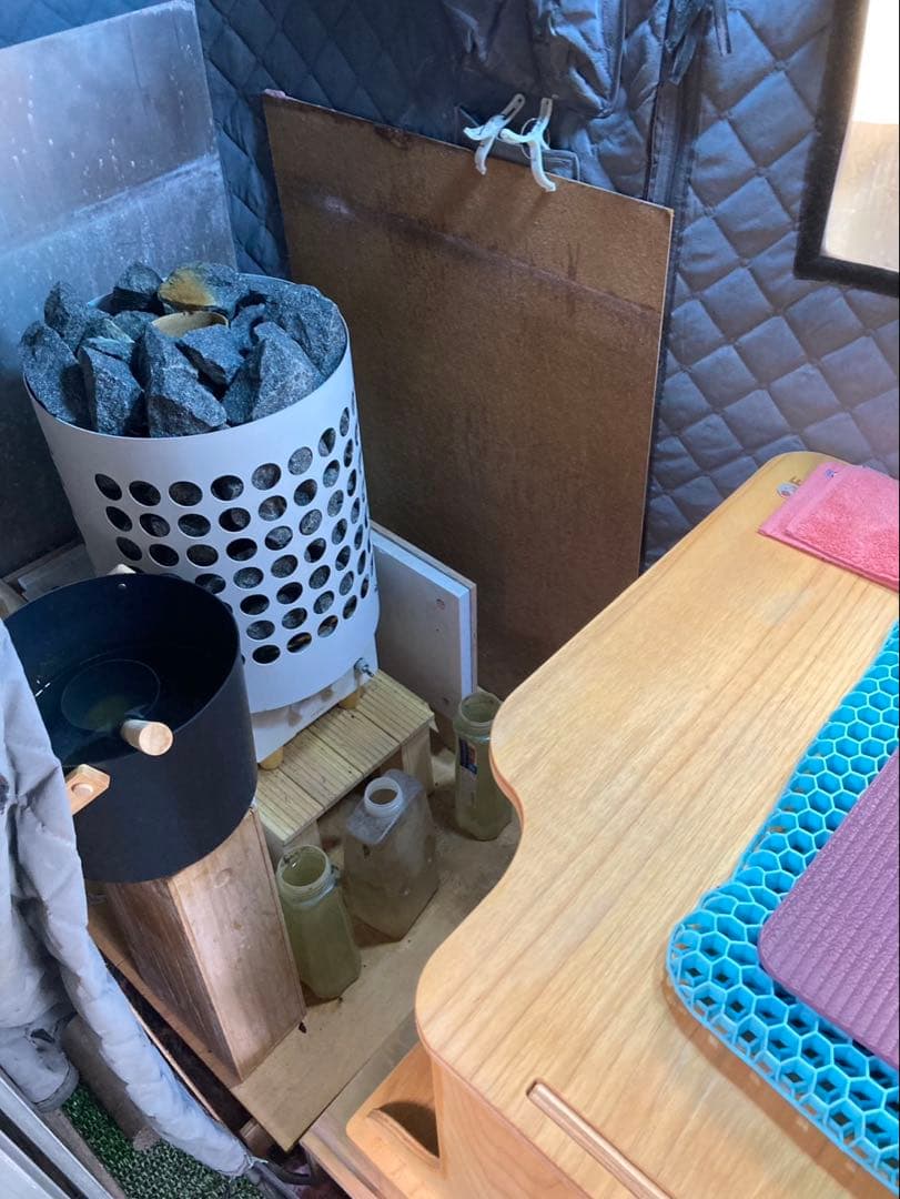 大型商品の為購入前にコメント必須】 IE SAUNA IRORI セット水風呂