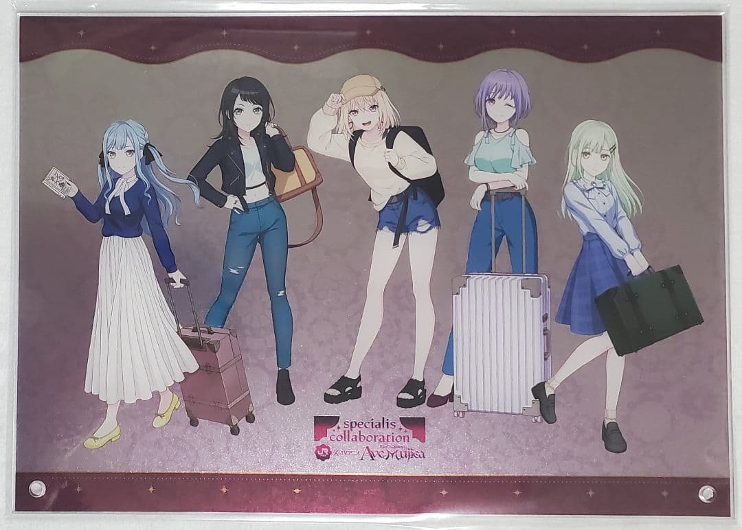 推し旅 BanG Dream! Ave Mujica 箔入り A4アクリルボード