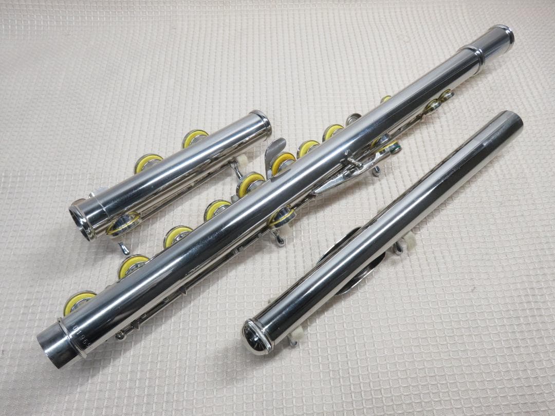 全タンポ＆ヘッド・コルク交換済　フルート　YAMAHA　YFL-23　Eメカ付き