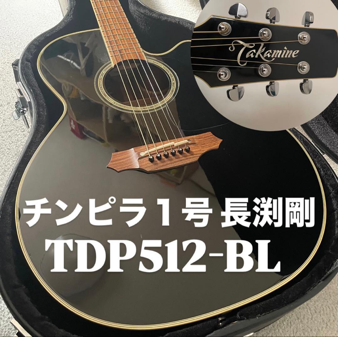 チンピラ1号 長渕剛】Takamine TDP512-BL エレアコ ハードケ