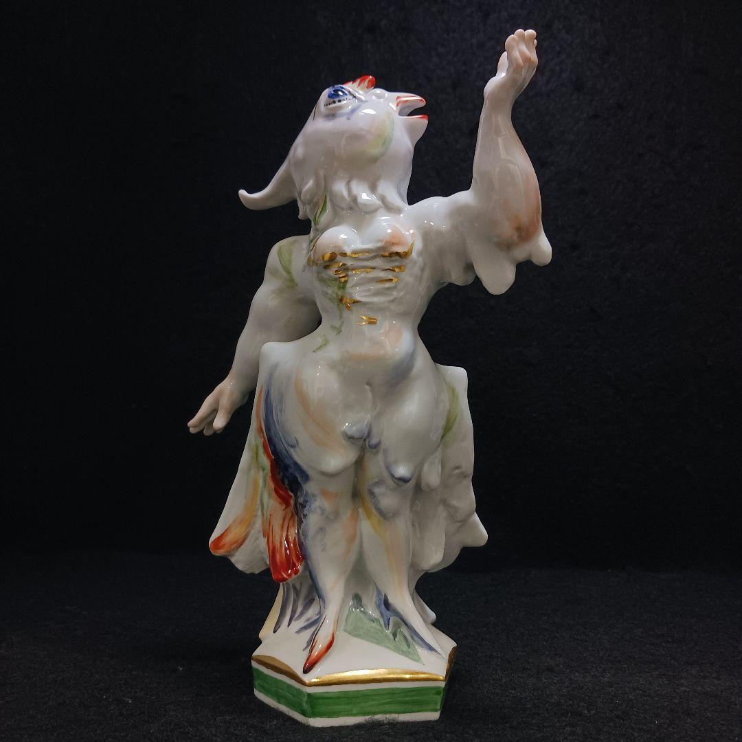 Y2830 マイセン ペーター・シュトラング作 音楽動物シリーズ 人形 ten