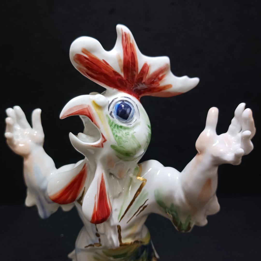 Y2830 マイセン ペーター・シュトラング作 音楽動物シリーズ 人形 ten