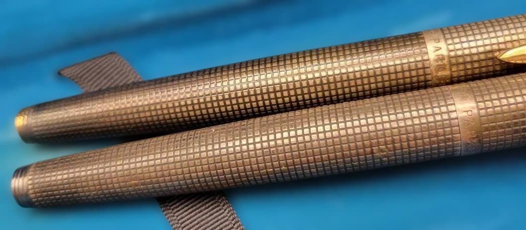 PARKER パーカー 万年筆 14K STERLING SILVER 2本