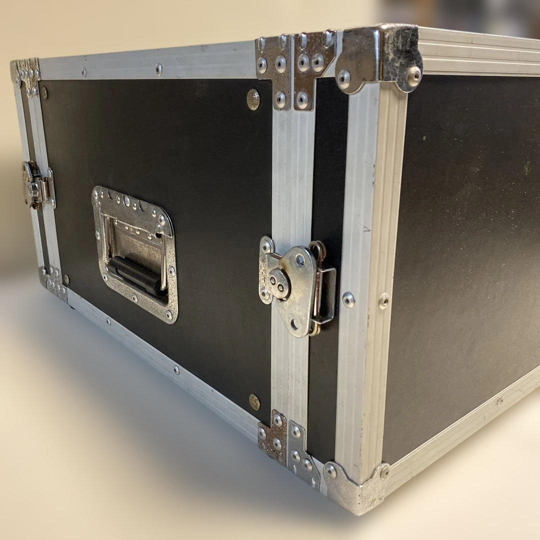 6U ラックケース ロング 奥行45cm 両側レール