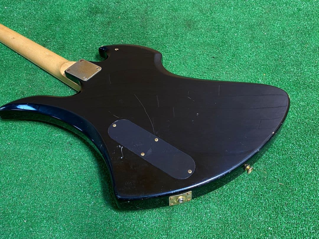 Kモデルギター ブラック 22フレット