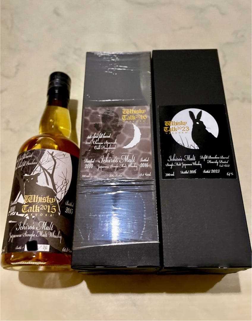 イチローズ ウイスキートーク シマフクロウ オオサンショウウオ ニホン