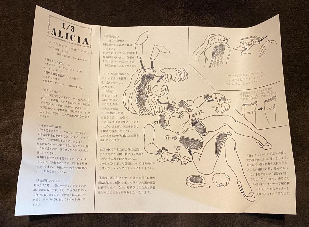 久保書店 1/3 ALICIA アリシア バニーガール ガレージキット