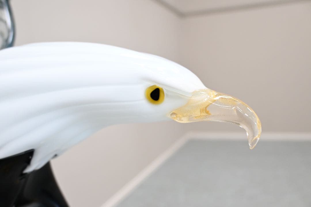 極美品】Zanetti Murano ザネッティ ムラーノガラス 220万 鷲