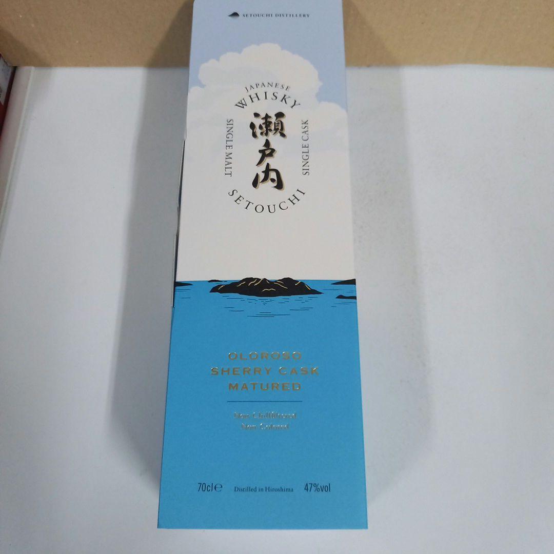 瀬戸内オロロソシェリーカスク◼️シングルモルト△47％○700ml☆1本箱入り