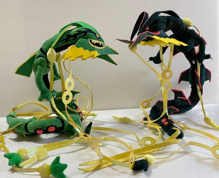 ポケモンセンター メガレックウザ 黒いメガレックウザ ぬいぐるみ