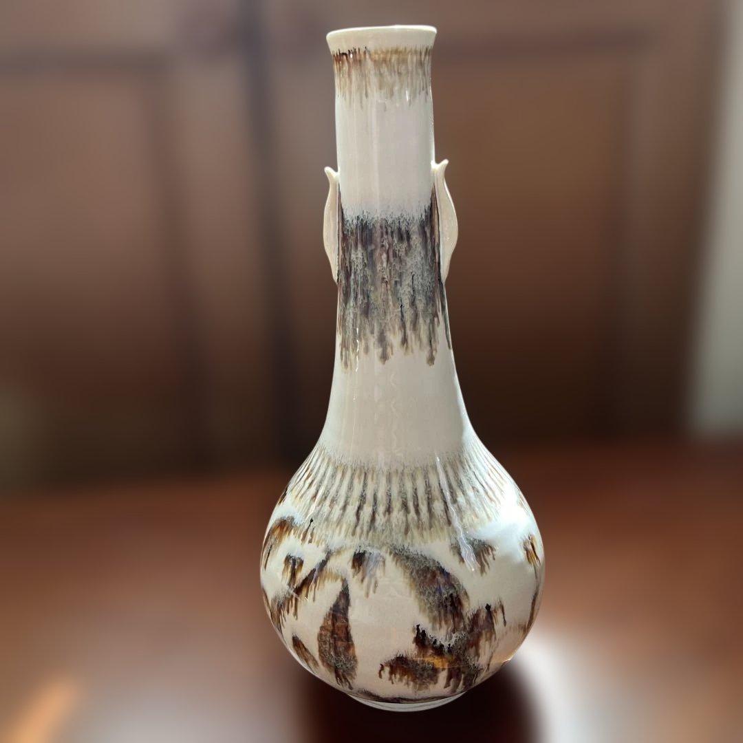 花入　絵高麗写　中村秋峰造