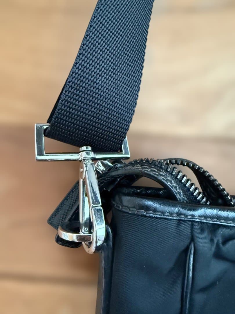 PRADA TESSUTO+SAFFIANO 2WAY トート・ブリーフケース