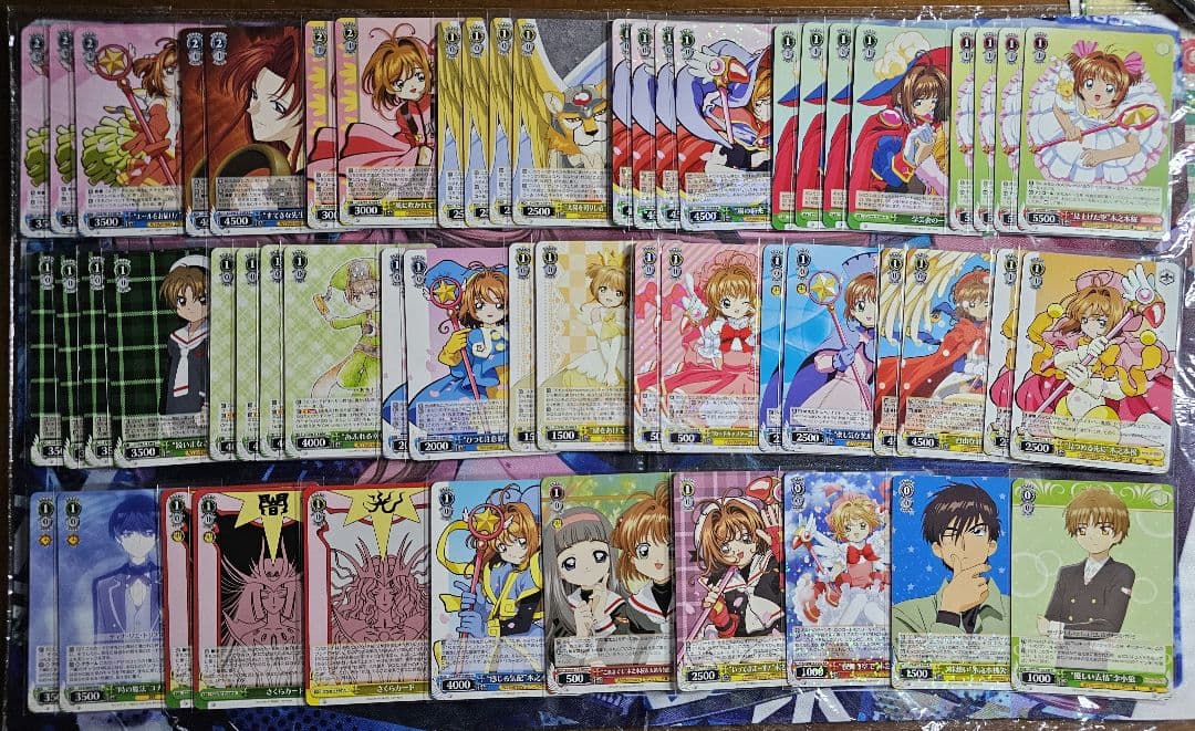 ヴァイスシュヴァルツ CCさくら 8枝デッキ 大量パーツ付き