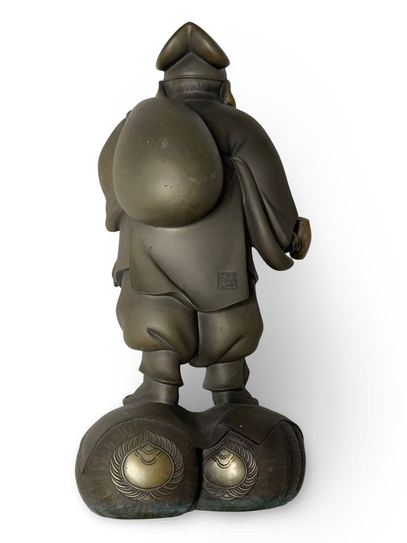 高村光雲作？ ブロンズ立像 笑顔の恵比寿像 - メルカリ