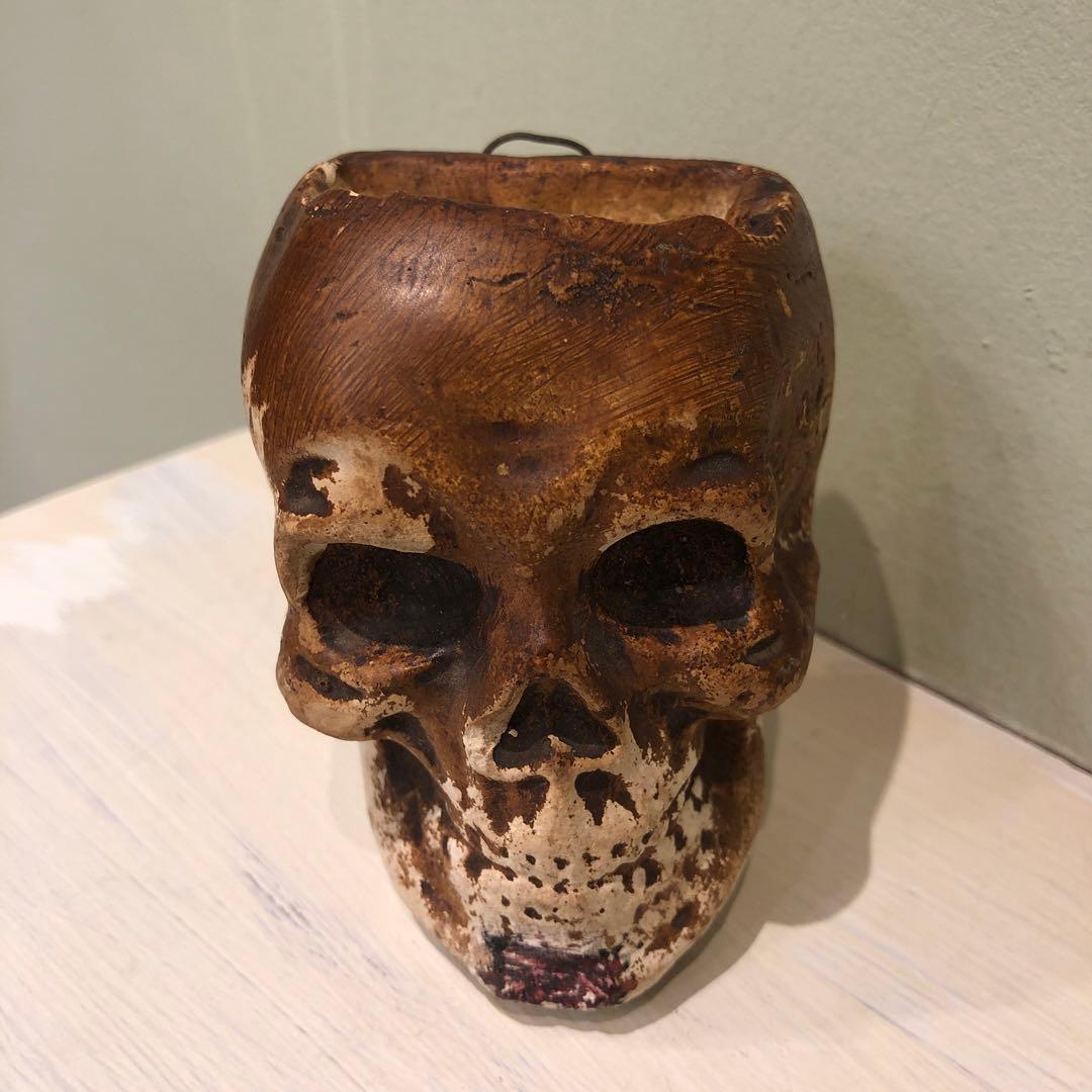 ビンテージ スカル 髑髏 骸骨 ハロウィン ミッドセンチュリー レトロ