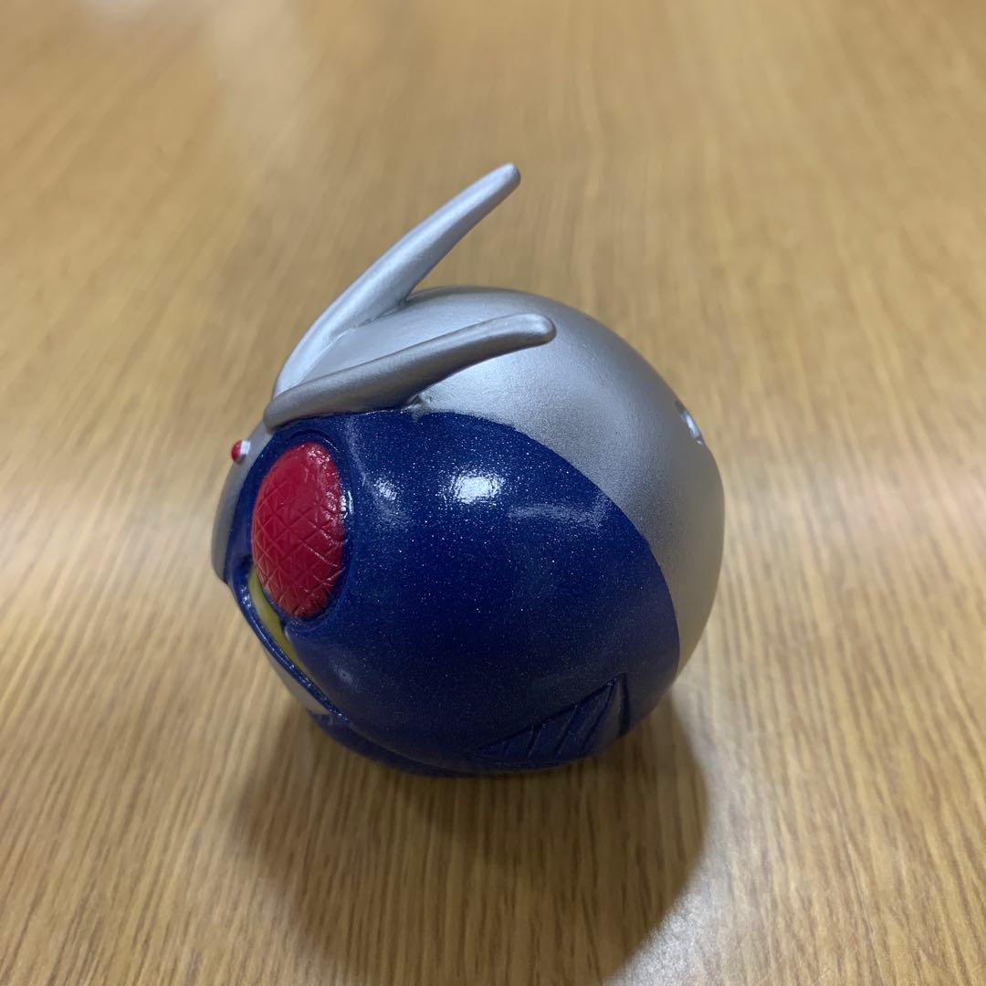 当時物！　仮面ライダー1号　面取りソフビ