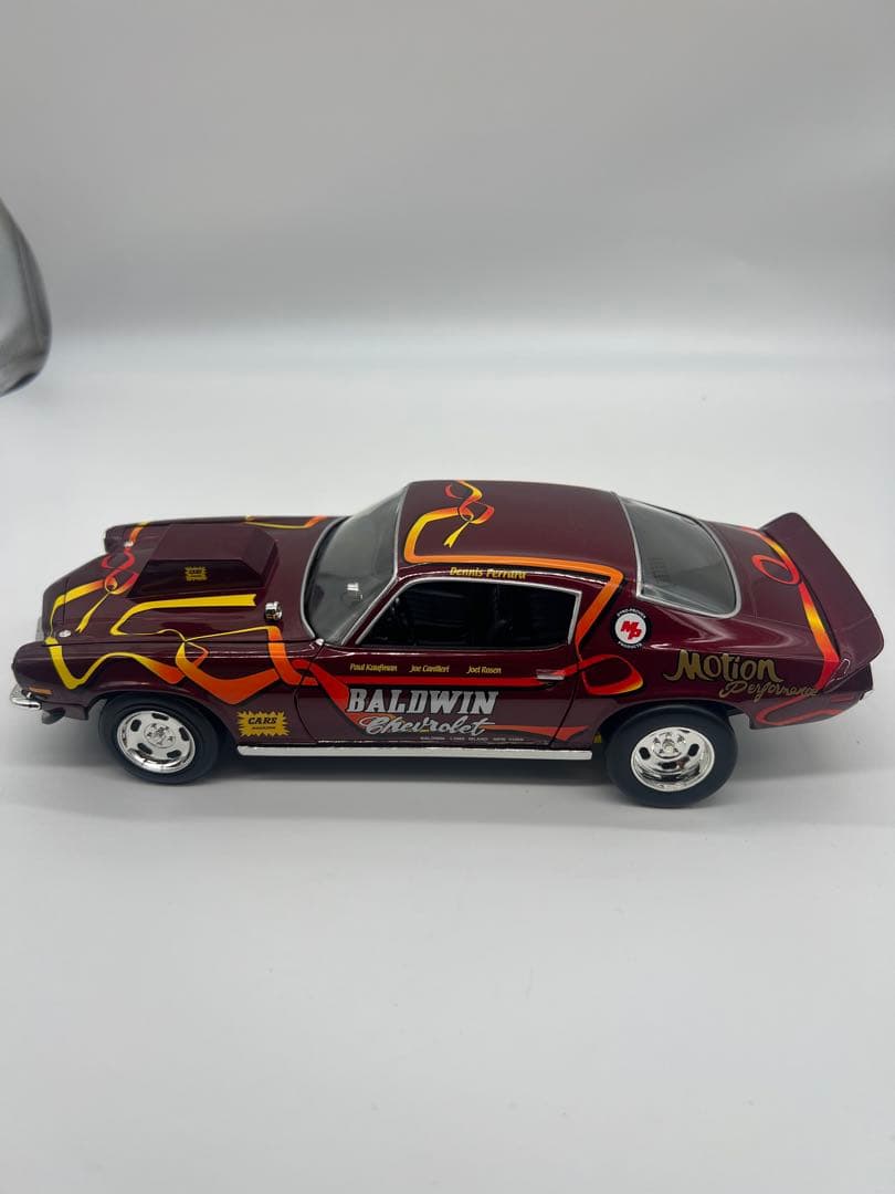 No412ミニカー1/18箱ありBALDWIN MOTION CAMARO