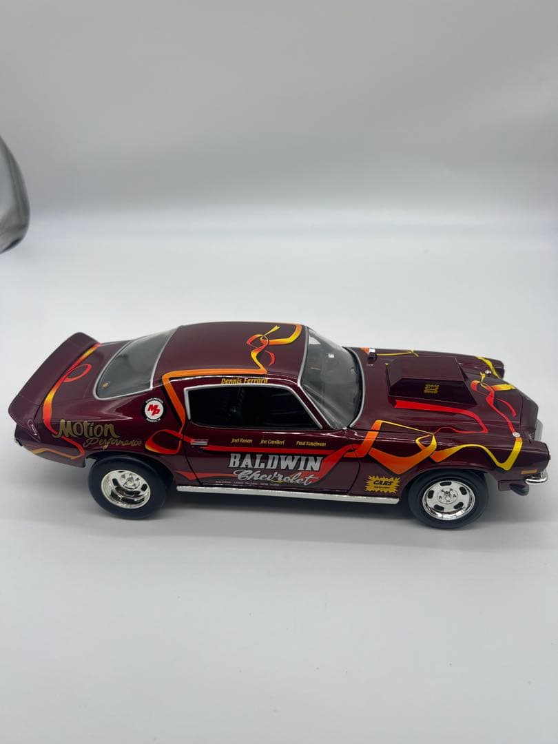 No412ミニカー1/18箱ありBALDWIN MOTION CAMARO