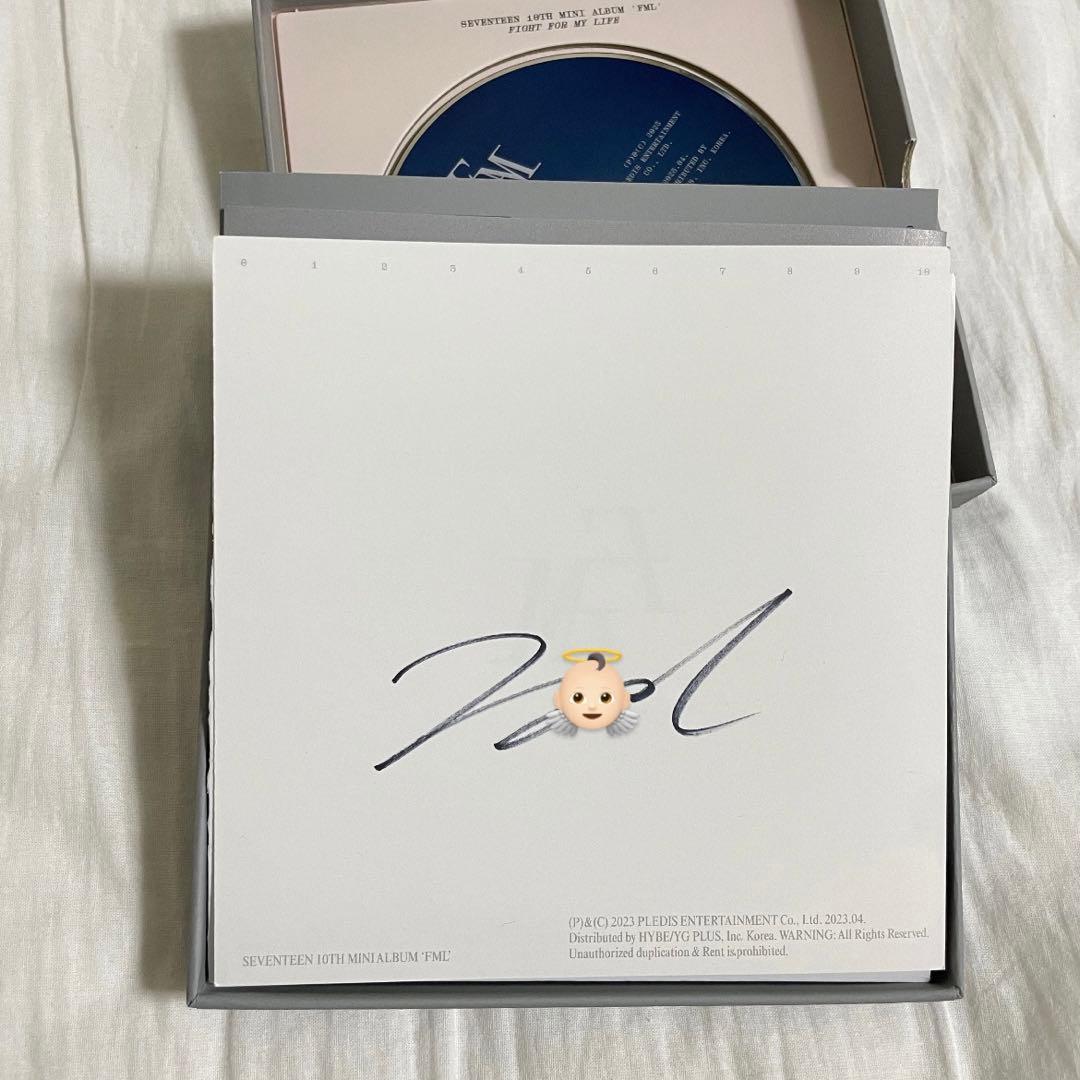 SEVENTEEN FMLジョンハンサインUS限定