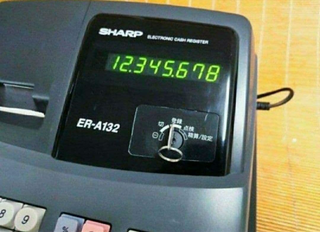 シャープレジスター ER-A132 簡単便利特殊 送料込 653210 - メルカリ