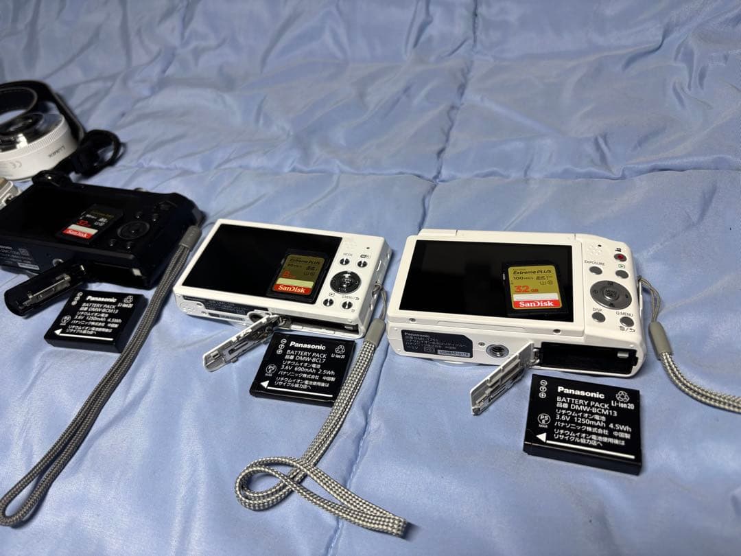 早いもの勝ち】全Panasonic、デジカメ×6+Power zoom