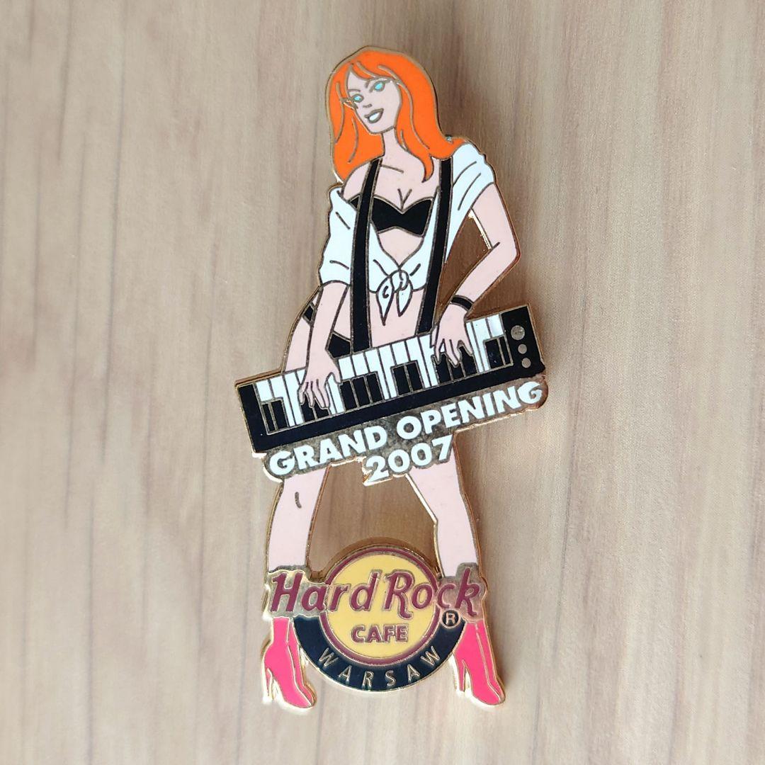 ハードロックカフェ ワルシャワ 2007年グランドオープニング ピン4種