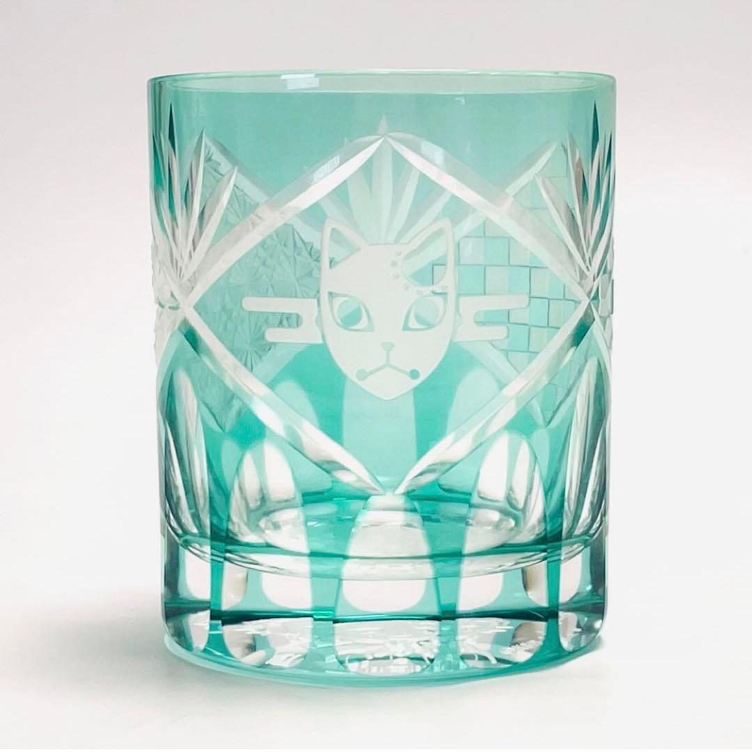 限定非売品】 鬼滅の刃 炭治郎モデル 江戸切子 グラス コップ Befco