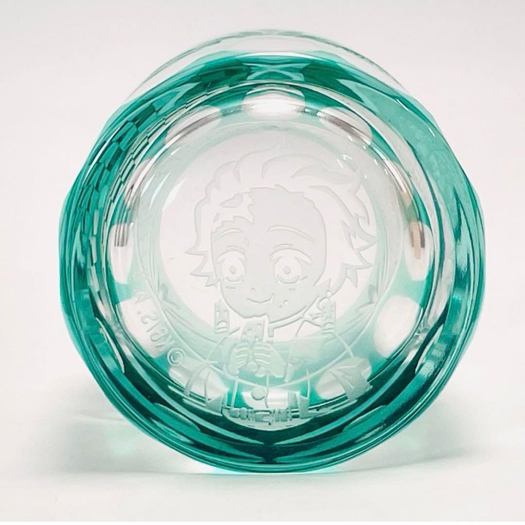 限定非売品】 鬼滅の刃 炭治郎モデル 江戸切子 グラス コップ Befco