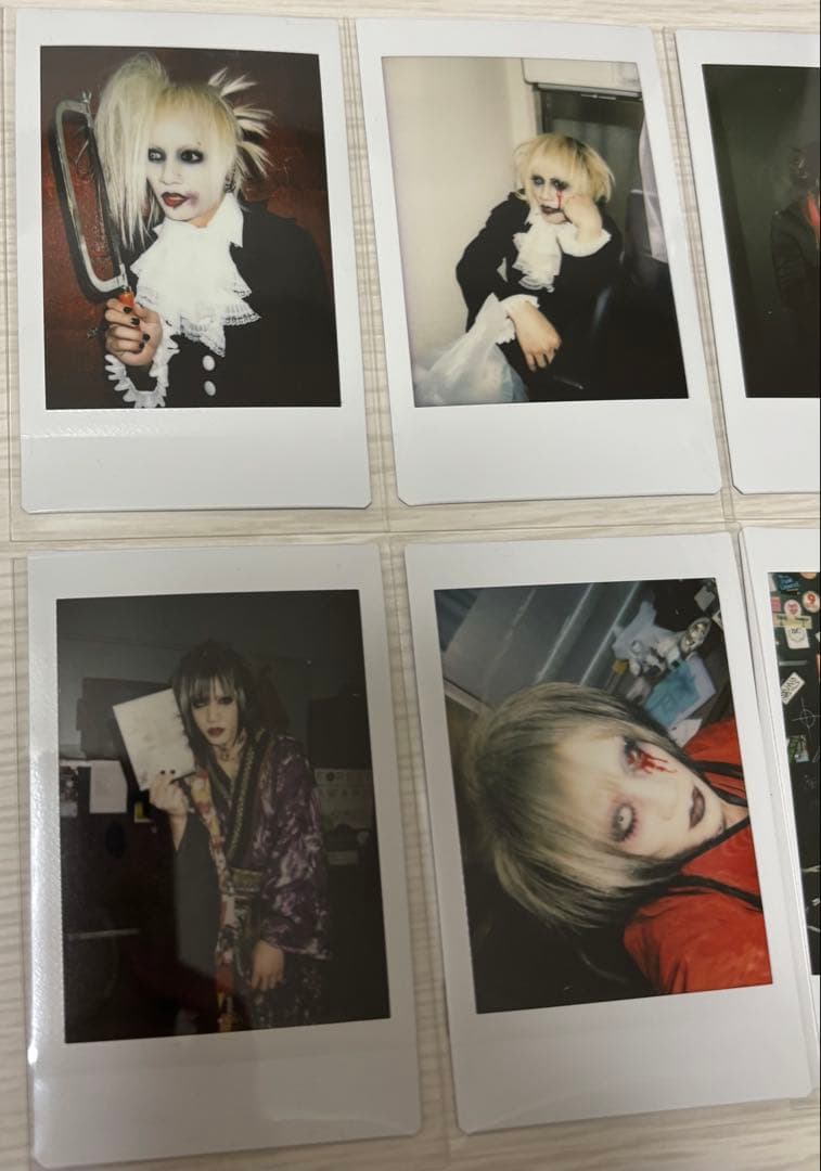 ⑨黒百合と影 烏名鳴 メメント・モリ 哀 チェキ 10枚セット