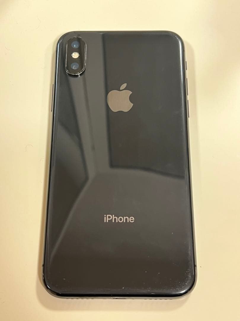iphoneX 64GB スペースグレイ 画面割れ