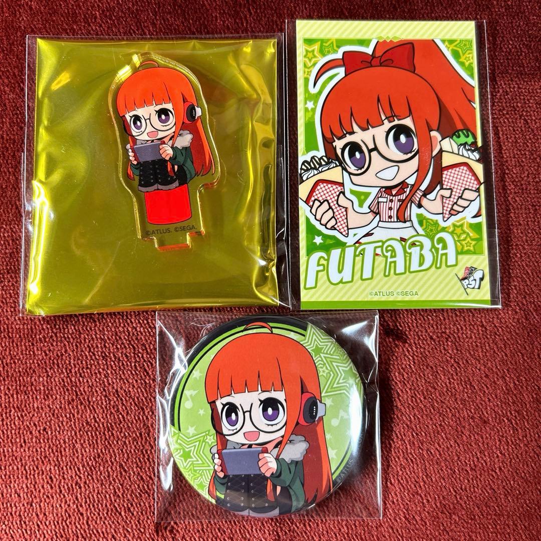 ペルソナ5明智吾郎タクティカ缶バッジマリオンクレープ