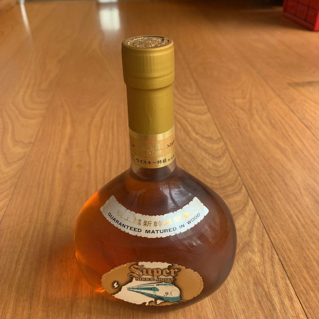 スーパーニッカ上越新幹線開業記念ボトル特級表記古酒ウイスキーNIKKA